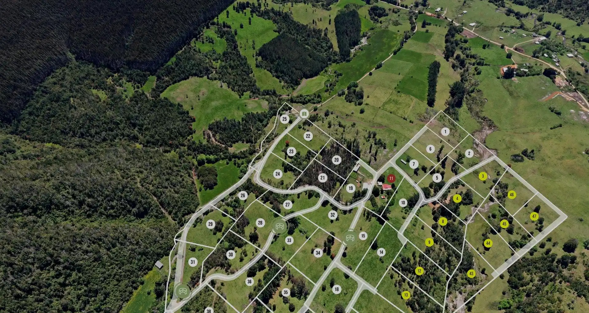 Masterplan interactivo 360° para desarrollo inmobiliario